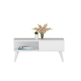Hanah Home Seul - Mesa de centro blanca
